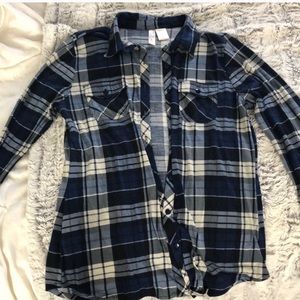 Plaid long sleeve